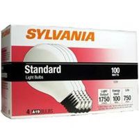 frosted incandescent bulbs, 100 watt