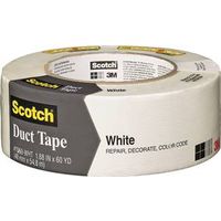 Scotch 1060-WHT-A Colored Duct Tape