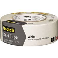0998450 - WHITE DUCT TAPE 1.88"X 60YD