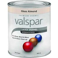 Indoor Outdoor Decorator Acrylic Latex Paint, 1 Qt Almond
