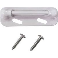 1003177 - WHT ADJ STORM DOOR STRIKE