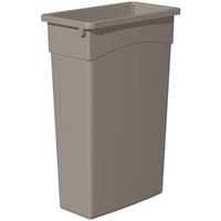 Continental 8322GY Rectangle Refuse Trash Receptacle 23 gal 30 in L