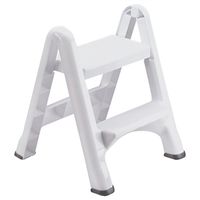 1005867 - WHITE FOLDING EZ STEP STOOL