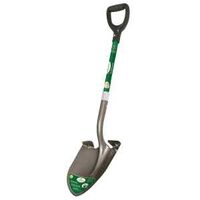 Round Point Shovel with Ergo Fiberglass Handle, 30in.