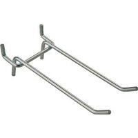 Double Straight Pegboard Hook, 4in.