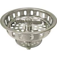 spin & lock basket strainer, stainless steel