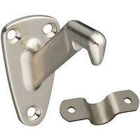 Heavy Duty Hand Rail Bracket,  3 5/16in. Nickel