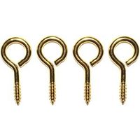 1040468 - #10 LRG SLD BRS EYE SCREW