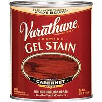 Varathane Interior & Exterior Oil Gel Stain, 1 Qt Cabernet
