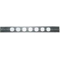 galvanized pipe bracket, 1/2in. x 20in.
