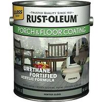Rustoleum Gloss Porch & Floor Coating, 1Gal Pewter