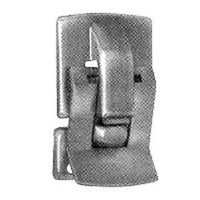 snap latch, 7/8in. x 1 1/2in. brass