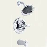 Single Handle Tub & Shower Faucet, Brushed Nickel