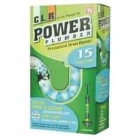 CLR PP-KIT Non-Toxic Power Plumber Drain Opener Kit