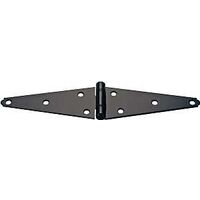 Heavy Duty Strap Hinge with Bushing, 8in. Brass