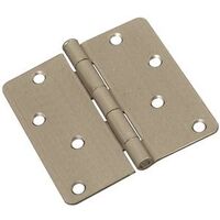 Residential Door Hinge 4in. Satin Nickel