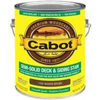 cabot decking stain, 1 gal mission brown