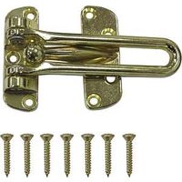 Door Security Guard Polished Brass
