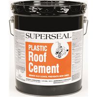 plastic roof cement, black