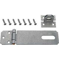 Fixed Safety Hasp, 6in. Galvanized