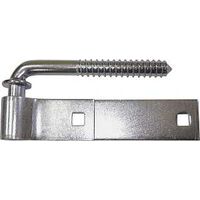 Screw Hook & Strap Hinge Zinc, 18in.