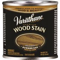 varathane wood stain, summer oak 1/2 pint