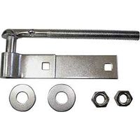 Bolt Hooks & Strap Hinge Zinc, 14in.