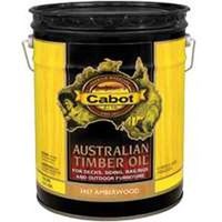 cabot australian timber oil, 5 gal amberwood