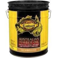 Cabot Australian Timber Oil, 5 Gal Amberwood