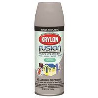 krylon fusion spray paint, pewter gray 12 oz