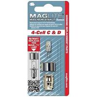 C & D Replacement Flashlight Bulb, 4 Cell