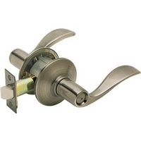 ACCENT PRIVACY LEVER PEWTER