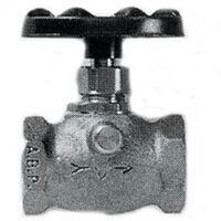 straight stop valve, 3/4in.