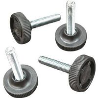 phenolic adjustable furniture glide, 1 1/4in.
