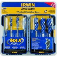 Irwin Speedbor Drill Bit Set, 6 Pc