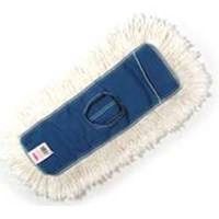 cotton dust mop head, 5in. x 18in.
