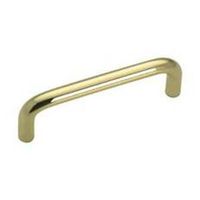 PULL CABINET METAL 3IN BRASS  