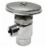 1/2" Inlet x 3/8" Compression Angle Stop Sweat