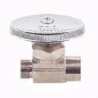 1/2" Inlet x 3/8" Compression Straight Stop