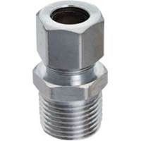 connector water supply straight mip 