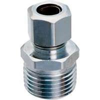 connector water supply straight mip 