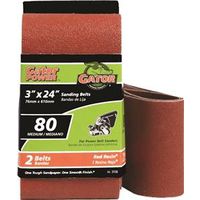 1262104 - 3X24IN 80GRIT ALUM OX BELT 2PK