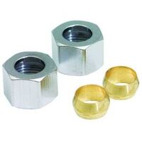 Compression Nut with Ring 3/8"  