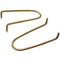 copper boy pipe hook, 1/2in. x 2 1/2in.
