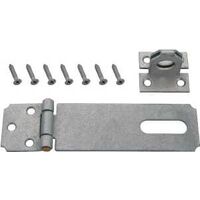 Fixed Safety Hasp, 2 1/2in. Galvanized