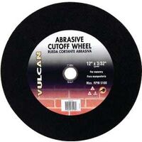 Abrasive Cut Off Wheel, 12in. x 3/32in.