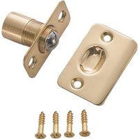 bright brass radius ball catch