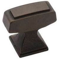 Mulholland Cabinet Knob, 1 1/4in. Bronze