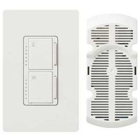 Light & Fan Control Switch, White