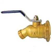 Quarter Turn Brass Silcock, 3/4in.